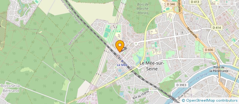 localisation de l'entreprise ASS MAINTIEN A DOMICILE DU MEE à LE MEE-SUR-SEINE