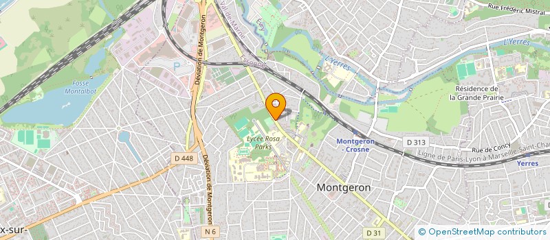 localisation de l'entreprise ASS MAINTIEN A DOMICILE PERSONNES AGEES à MONTGERON