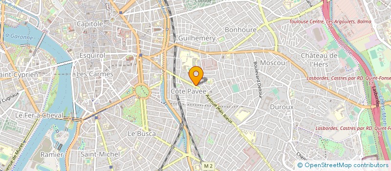 localisation de l'entreprise ASS MAISON DE RETRAITE CAROLINE BARON à TOULOUSE