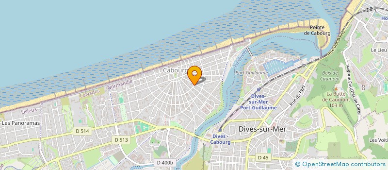 localisation de l'entreprise ASS MAISON DES CITES UNIES DE BAMAKO à CABOURG