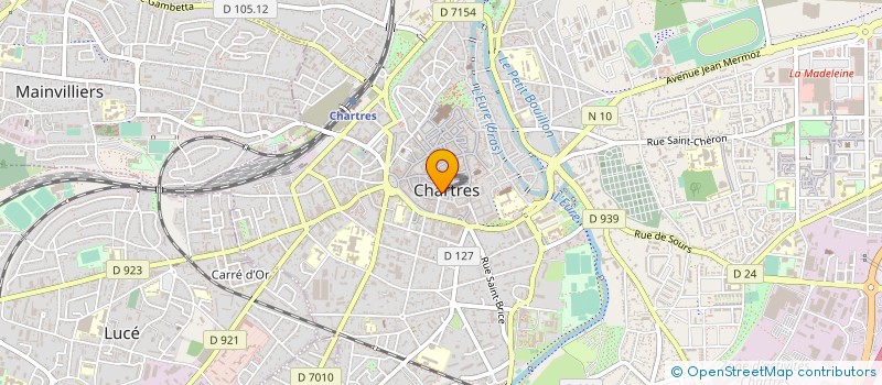 localisation de l'entreprise ASS MAISON DES ENTREPRISES ET DE L EMPLOI DE L AGGLOMERATION CHARTRAINE à CHARTRES