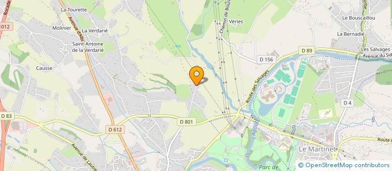 localisation de l'entreprise ASS MAISON DES JEUNES DE PUECH AURIOL  CASTRES