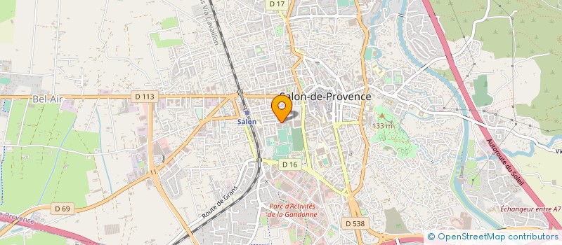 localisation de l'entreprise ASS MAISON DES JEUNES ET DE LA CULTURE à SALON-DE-PROVENCE