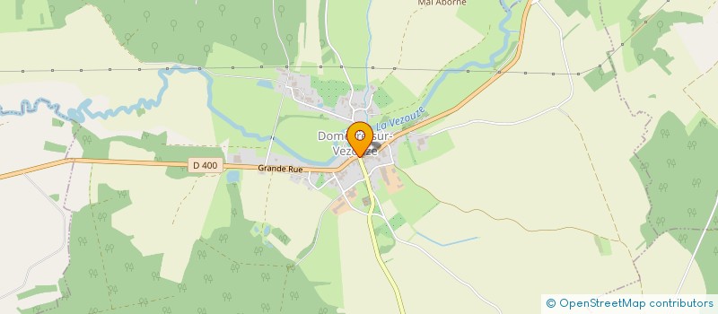 localisation de l'entreprise ASS MAISON DES JEUNES ET POUR TOUS  DOMEVRE-SUR-VEZOUZE