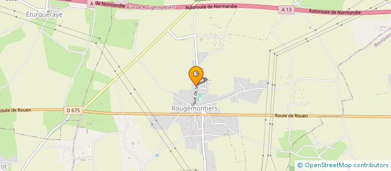 localisation de l'entreprise ASS MAISON DU LIN EN NORMANDIE à ROUTOT