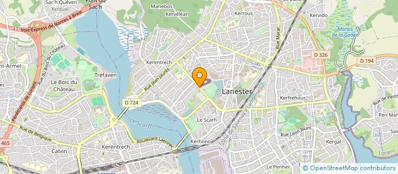 localisation de l'entreprise ASS MAISON DU TEMPS LIBRE à LANESTER