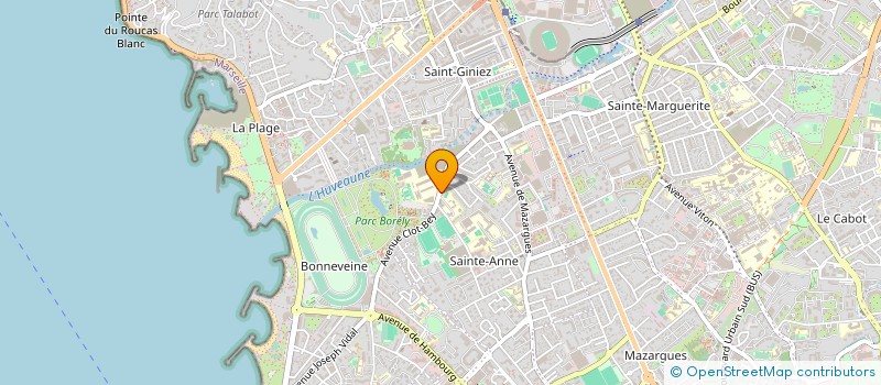 localisation de l'entreprise ASS MAISON SAINTE BERNADETTE à MARSEILLE