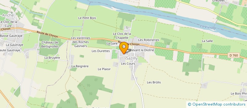 localisation de l'entreprise ASS MAISONS FAMILIALES  SAZILLY