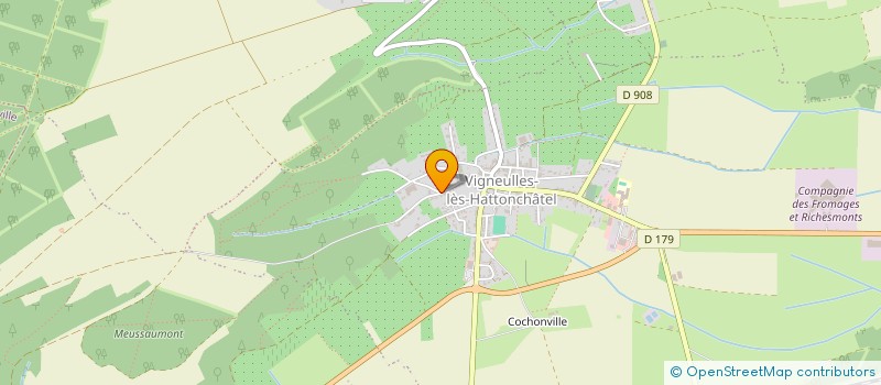 localisation de l'entreprise ASS MAISONS FAMILIALES VIGNEULLES HATTON à VIGNEULLES-LES-HATTONCHATEL