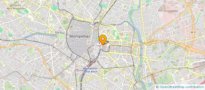 localisation de l'entreprise ASS MAISONS POUR TOUS FORMATION à MONTPELLIER