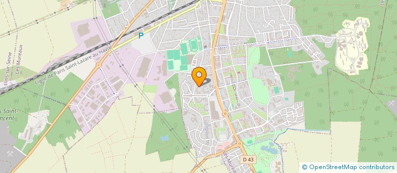 localisation de l'entreprise ASS. MAITRES CHIENS SECURITE & GARDIENNA à LES MUREAUX