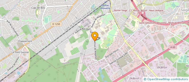localisation de l'entreprise ASS MALADES TRANSPLANTES HEPATIQUES SO à PESSAC