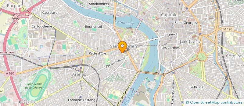 localisation de l'entreprise ASS MALADIES ORPHELINES VEILLE BIOTECH..  TOULOUSE