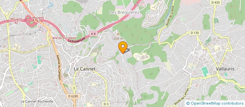 localisation de l'entreprise ASS MAMIJOLIE à LE CANNET
