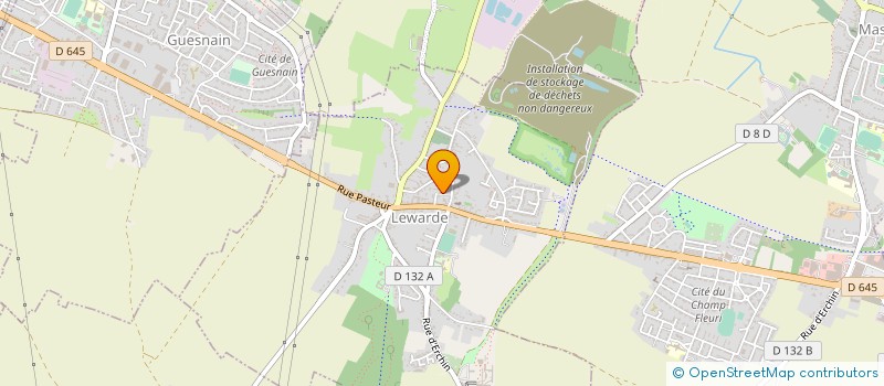 localisation de l'entreprise ASS MANDATAIRE DE GARDE CANTON DOUAI SUD à LEWARDE