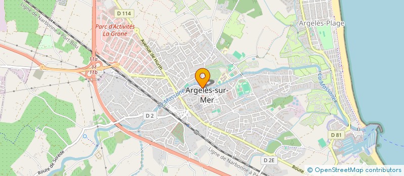 localisation de l'entreprise ASS MANDATAIRE DE SERVICES A DOMICILE à ARGELES-SUR-MER