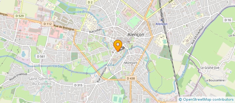 localisation de l'entreprise ASS MAQUETTISTES ALENCONNAIS à ALENCON