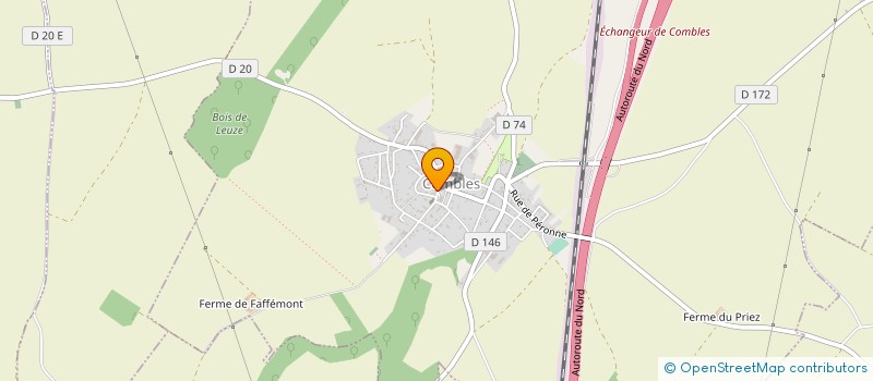 localisation de l'entreprise ASS MARCHE CAMPAGNARD CANTON DE COMBLES à COMBLES
