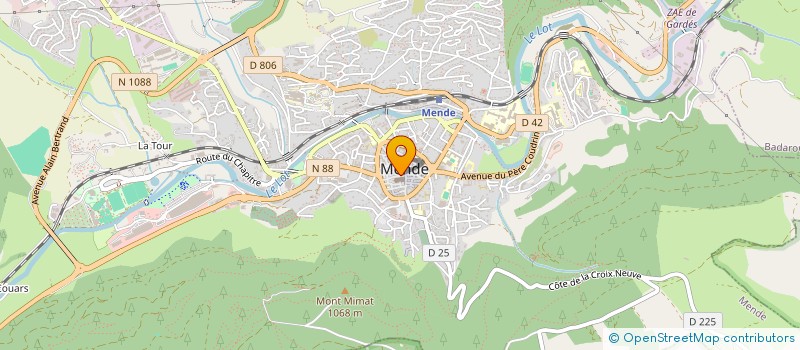 localisation de l'entreprise ASS MARIEETTONIO : MTTM  SAINT-ETIENNE-DU-VALDONNEZ