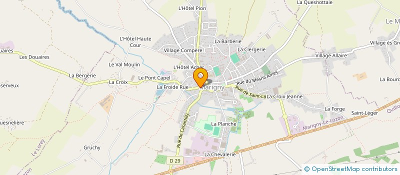 localisation de l'entreprise ASS MARIGNY STRATEGIES  MARIGNY-LE-LOZON
