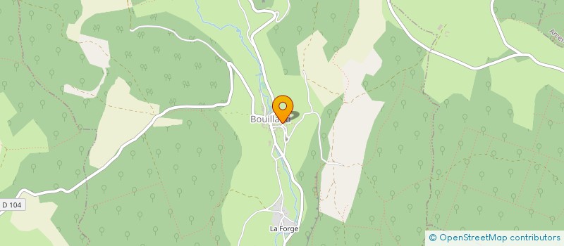 localisation de l'entreprise ASS MARIONNETTES ET DECORS  BOUILLAND