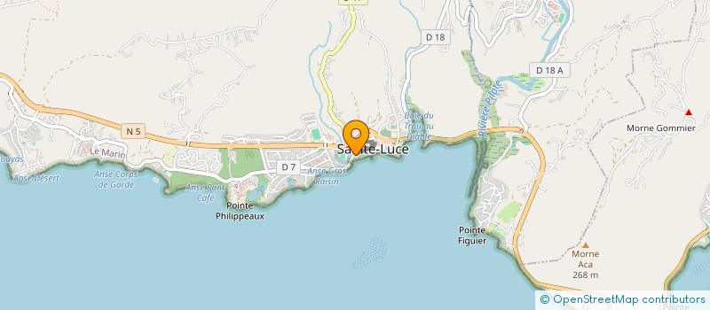 localisation de l'entreprise ASS MARITIME LUCEENNE à SAINTE-LUCE