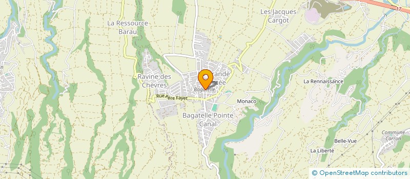 localisation de l'entreprise ASS  MARMAILLAGES  SAINTE-SUZANNE