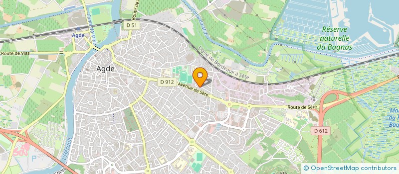 localisation de l'entreprise ASS MAROCO-FRANCAISE DEVELOPPEMENT ECHANGES SOCIAUX CULTURELS SPORTIFS à AGDE