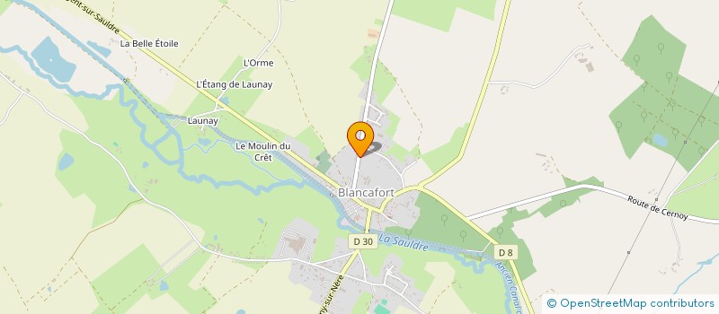 localisation de l'entreprise ASS MARPA DE BLANCAFORT à BLANCAFORT