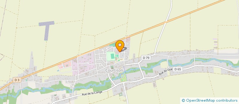 localisation de l'entreprise ASS MARPA LES CHARMILLES  COURTISOLS