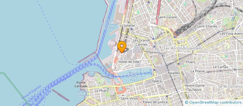 localisation de l'entreprise ASS MARSEILLAISE PREVENTION DELINQUANCE  MARSEILLE