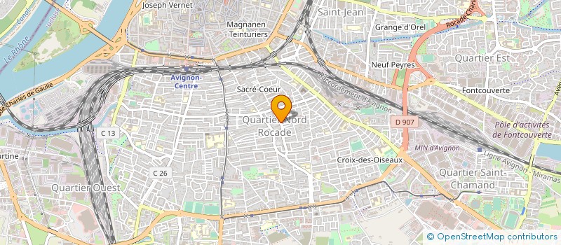 localisation de l'entreprise ASS MASK à AVIGNON