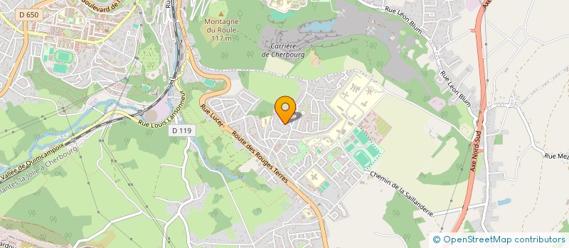 localisation de l'entreprise ASS. MAT.  ET P'TITES BOUILLES  CHERBOURG-EN-COTENTIN