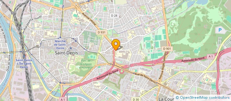 localisation de l'entreprise ASS MATERNITE ENSEIGNEMENT PERINATALITE à SAINT-DENIS