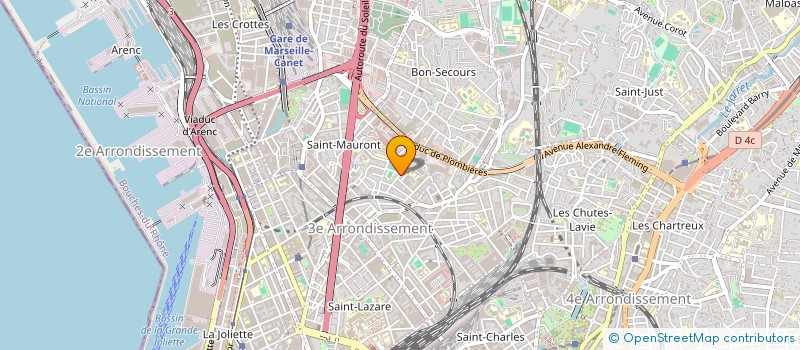 localisation de l'entreprise ASS MDRAWADJU D'OUROVENI EN FRANCE à MARSEILLE