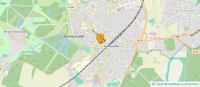 localisation de l'entreprise ASS MEDAILLES DU TRAVAIL DU SUD YVELINES à RAMBOUILLET
