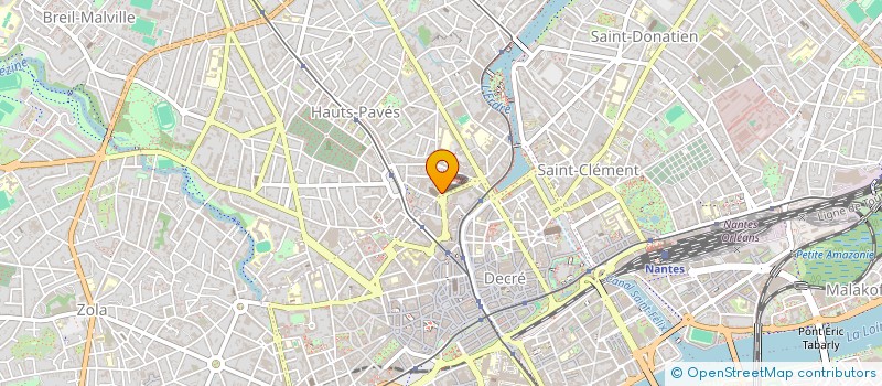 localisation de l'entreprise ASS MEDECIN GENER AGGLO NANT INTERV TOXI  NANTES