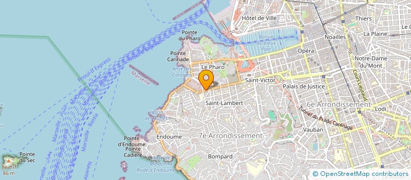 localisation de l'entreprise ASS MEDECINS GENER PERMANENCE MEDICALE à MARSEILLE