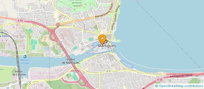 localisation de l'entreprise ASS MEDECINS GERIATRES DE ETANG DE BERRE  MARTIGUES