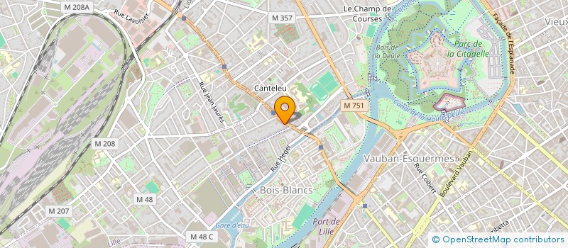 localisation de l'entreprise ASS MEDECINS LILLE NORD OUEST à LILLE