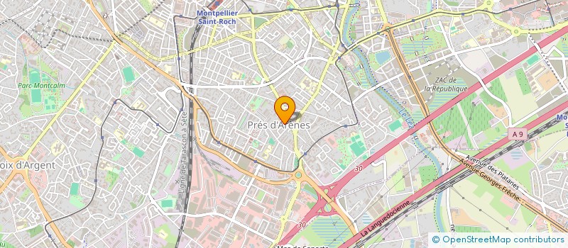 localisation de l'entreprise ASS MEDIATION PENALE MONTPELLIERAINE à MONTPELLIER