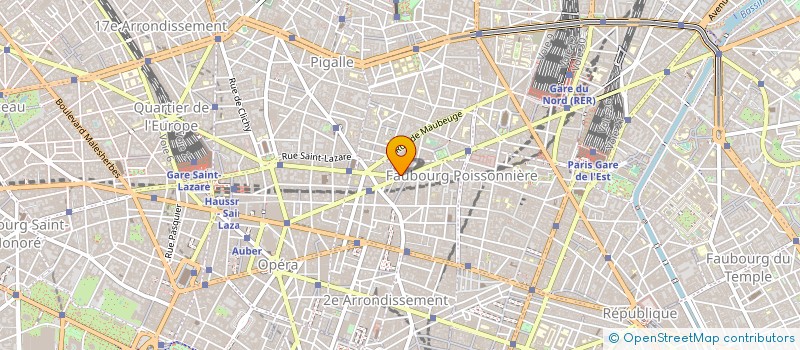 localisation de l'entreprise ASS MEDICALE INTERENTREPRISES à PARIS
