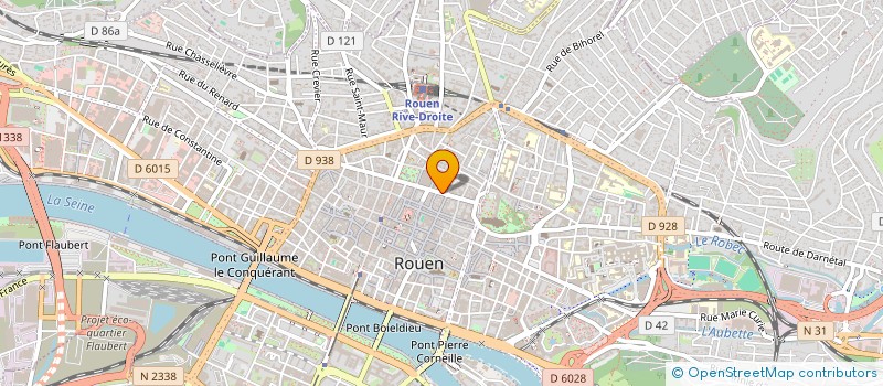 localisation de l'entreprise ASS MEDICO-PSYCHO EDUCT ARRONDISS ROUEN  ROUEN