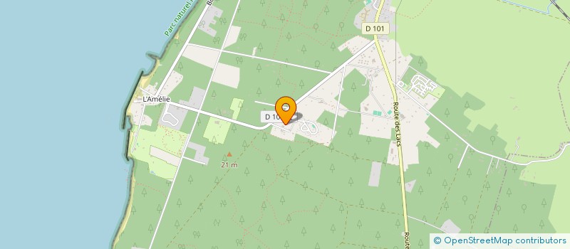 localisation de l'entreprise ASS MEDULLIENNE ARCHEOLOG HISTOIRE MEDOC  SOULAC-SUR-MER