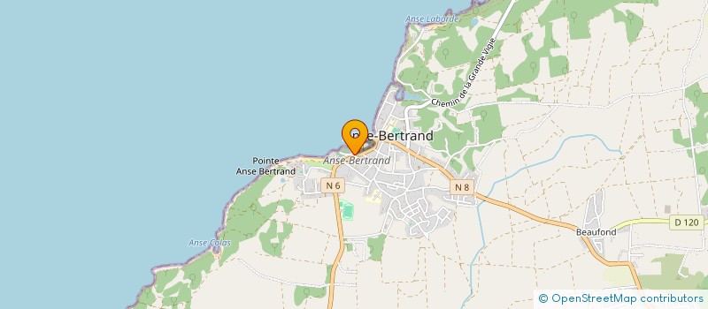 localisation de l'entreprise ASS MEGA FM à L ANSE BERTRAND