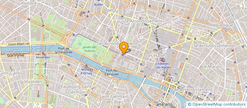 localisation de l'entreprise ASS MEMBRES CONSEIL ETAT à PARIS