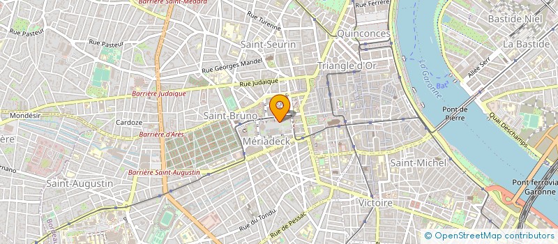 localisation de l'entreprise ASS MEMBRES GESAR GROUPE ELUS SOCIALISTES APPARENTES REPUBLICAINS à BORDEAUX