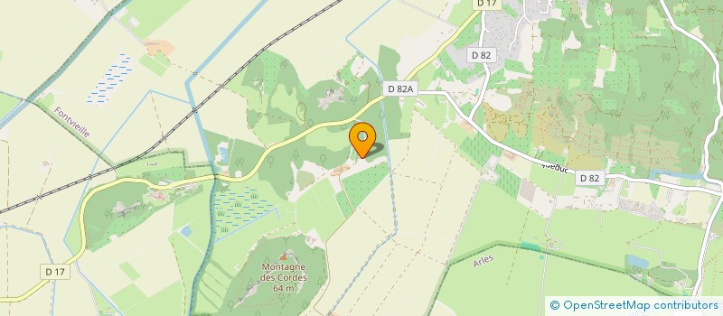 localisation de l'entreprise ASS MEMORIAL DE L'EMIRAT DE PROVENCE  FONTVIEILLE