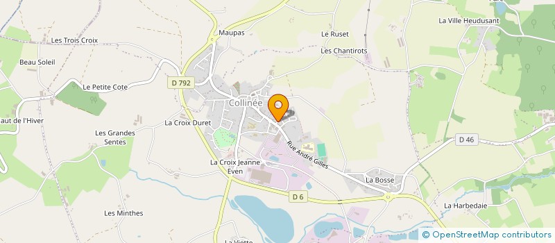 localisation de l'entreprise ASS MENE INITIATIVES RURALES à LE MENE