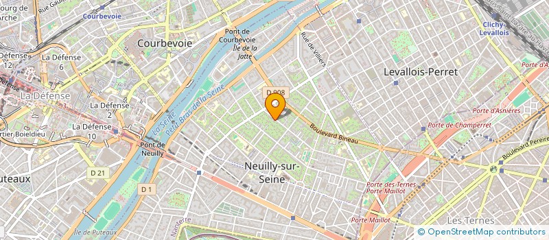 localisation de l'entreprise ASS MERITE INTERNATIONAL JEUNESSE à NEUILLY-SUR-SEINE